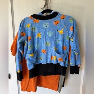 Bundle of kids shirts (dinosaur and Pokemon)